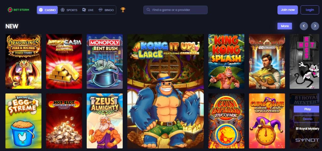 Betstorm Casino